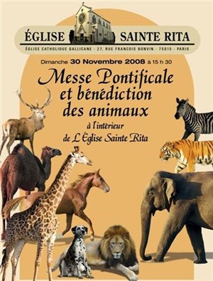 Affiche de Messe des Animaux