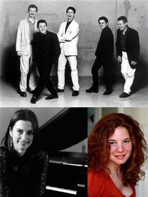 Affiche de Concert du Quintette Moragès, Barbara Binet, Emmanuelle Magdalena - Schubert/Aubin