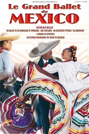 Affiche de Le grand ballet de Mexico | Casino de Paris
