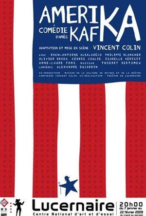 Affiche de Amerika | Théâtre Le Lucernaire