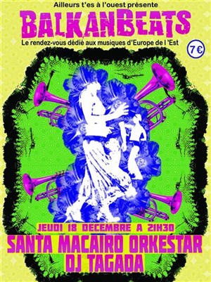Affiche de BalkanBeats (deuxième): La soirée consacrée aux musiques d'Europe de l'Est !