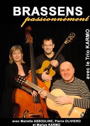 Affiche de Brassens Passionnément | Théâtre les 3 Act