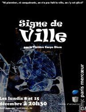 Affiche de Signe de Ville