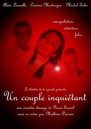 Affiche de Un couple inquietant | Théâtre les Enfants Terribles