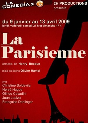 Affiche de La Parisienne | La Comedia