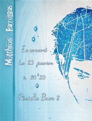 Affiche de Matthias Ferranges en concert au BOER 2