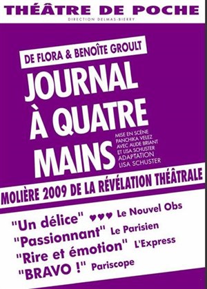Affiche de Journal à quatre mains | de Flora et Benoîte Groult | Les dernières