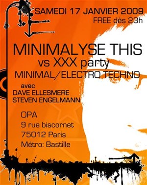 Affiche de Minimalyse this invite