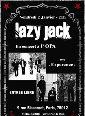 Affiche de experience – lazy jack