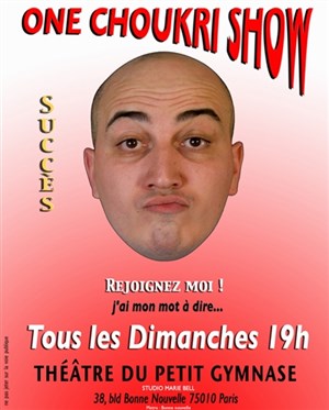 Affiche de Choukri dans One Choukri Show