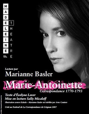 Affiche de Marie-Antoinette, Correspondance 1770-1793 | Marianne Basler