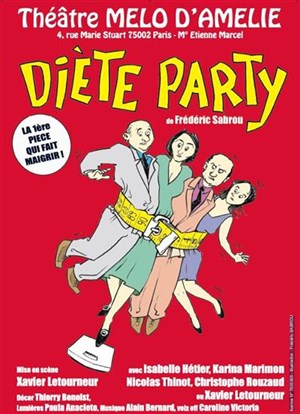 Affiche de diète party