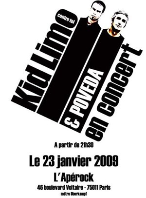 Affiche de Kid Limo | Apérock Café