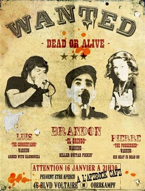 Affiche de Concert Brandon Pusey