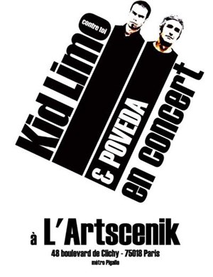 Affiche de kid limo en concert | L'Artscenik