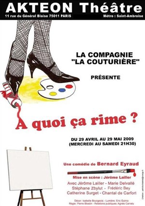 Affiche de A quoi ca rime ?