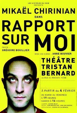 Affiche de Mikael Chirinian dans Rapport sur moi