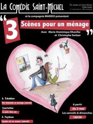 Affiche de 3 Scènes pour un ménage