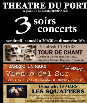 Affiche de Tour de chant d'Olivier et Didier