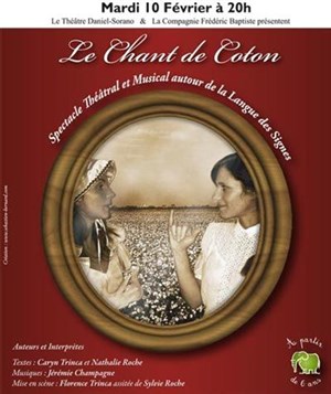 Affiche de Le chant de coton | Théâtre Daniel-Sorano