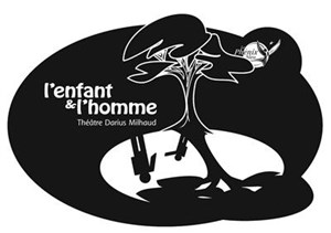 Affiche de L'Enfant et l'homme | théâtre Darius Milhaud