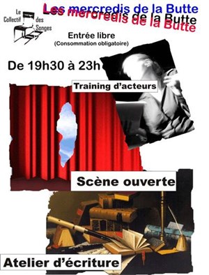 Affiche de Les Mercredis de la Butte : Scenes ouvertes