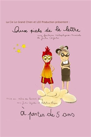 Affiche de Aux pieds de la lettre