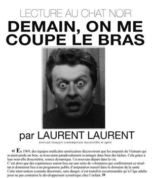 Affiche de Lecture : Demain, on me coupe le bras