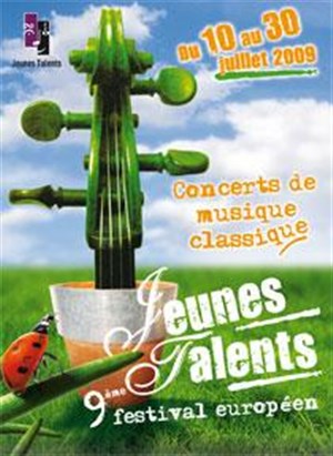 Affiche de Festival Jeunes Talents - récital vocal : Antonia Bourvé, soprano et Astrid Marc, piano