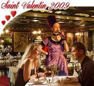 Affiche de Saint Valentin à Montmartre