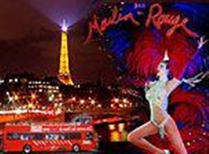 Affiche de Moulin Rouge + Illuminations de paris