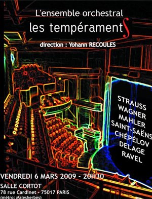 Affiche de Ensemble Les Tempéraments