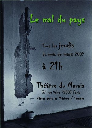 Affiche de Le mal du pays