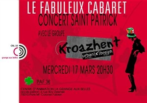 Affiche de Concert Saint Patrick