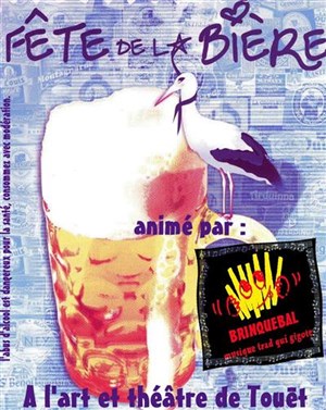 Affiche de Fête de la bière avec Brinquebal