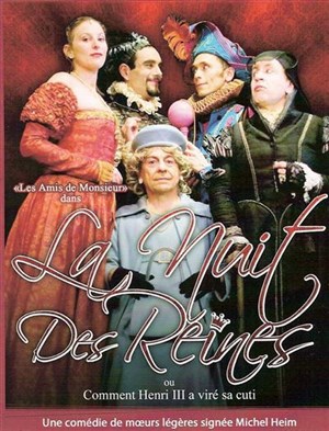 Affiche de La nuit des reines | Théâtre clavel,