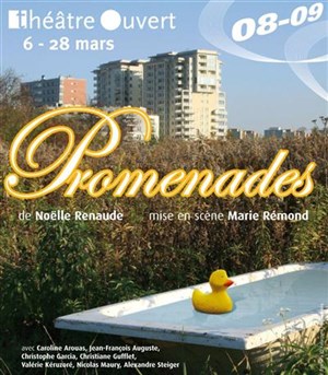 Affiche de Promenades | Théâtre Ouvert