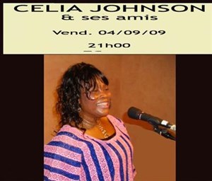 Affiche de Célia Johnson & ses amis (world music)