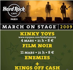 Affiche de March on Stage - Film Noir
