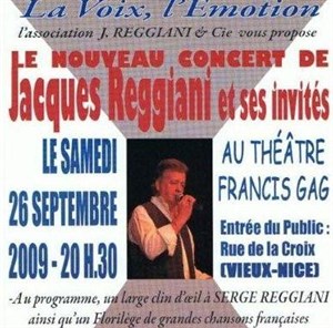 Affiche de Jacques Reggiani