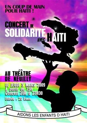 Affiche de Un coup de main pour Haïti
