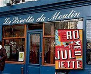 Affiche de Diner a Montmartre et pièce Romeo et Juliette