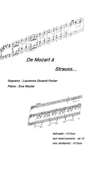 Affiche de De Mozart à Strauss