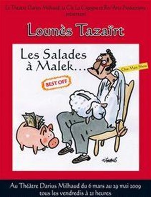 Affiche de Lounès Tazaïrt dans Les Salades à Malek