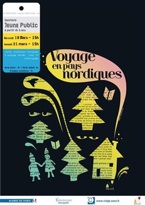 Affiche de Voyage en Pays Nordiques