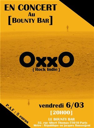 Affiche de Oxxo : Concert live accoustique