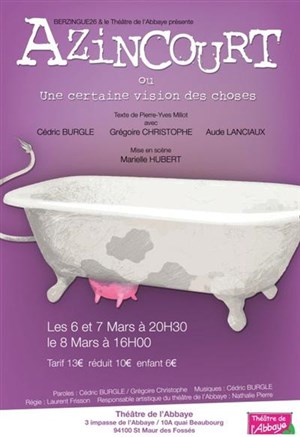 Affiche de Azincourt ou une certaine vision des choses