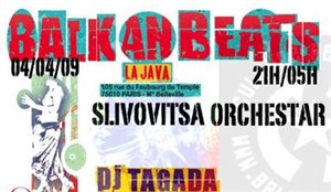 Affiche de BalkanBeats - Soirée tzigane/ Balkanique