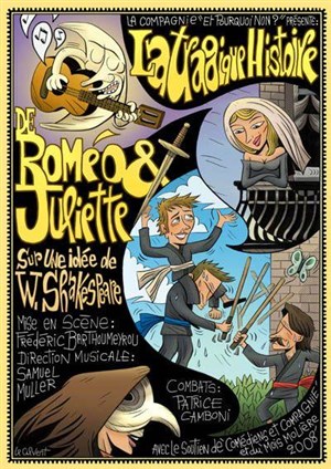 Affiche de La tragique histoire de Roméo et Juliette | Théâtre Aktéon