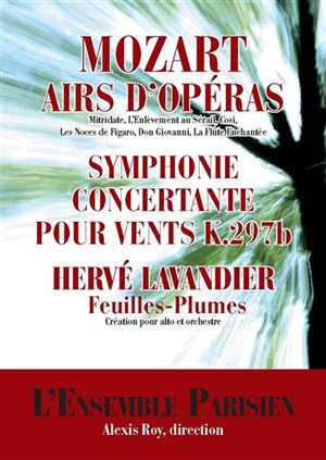 Affiche de Les Grands Airs d'Opéras de Mozart